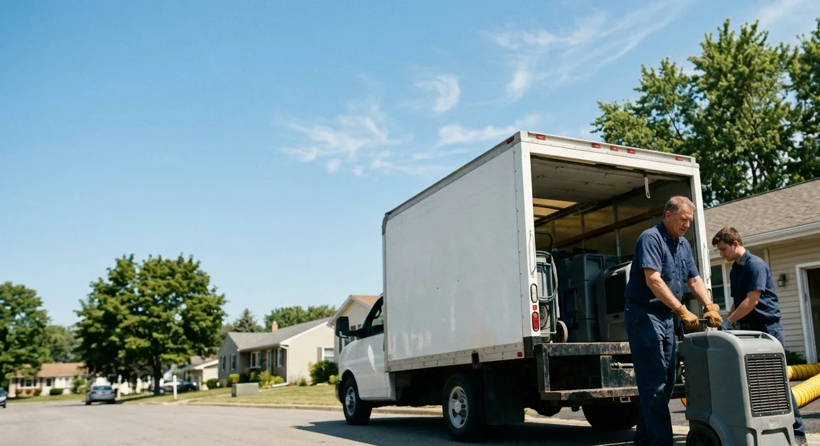 Water Damage Cleanup in West Lafayette, IN near me